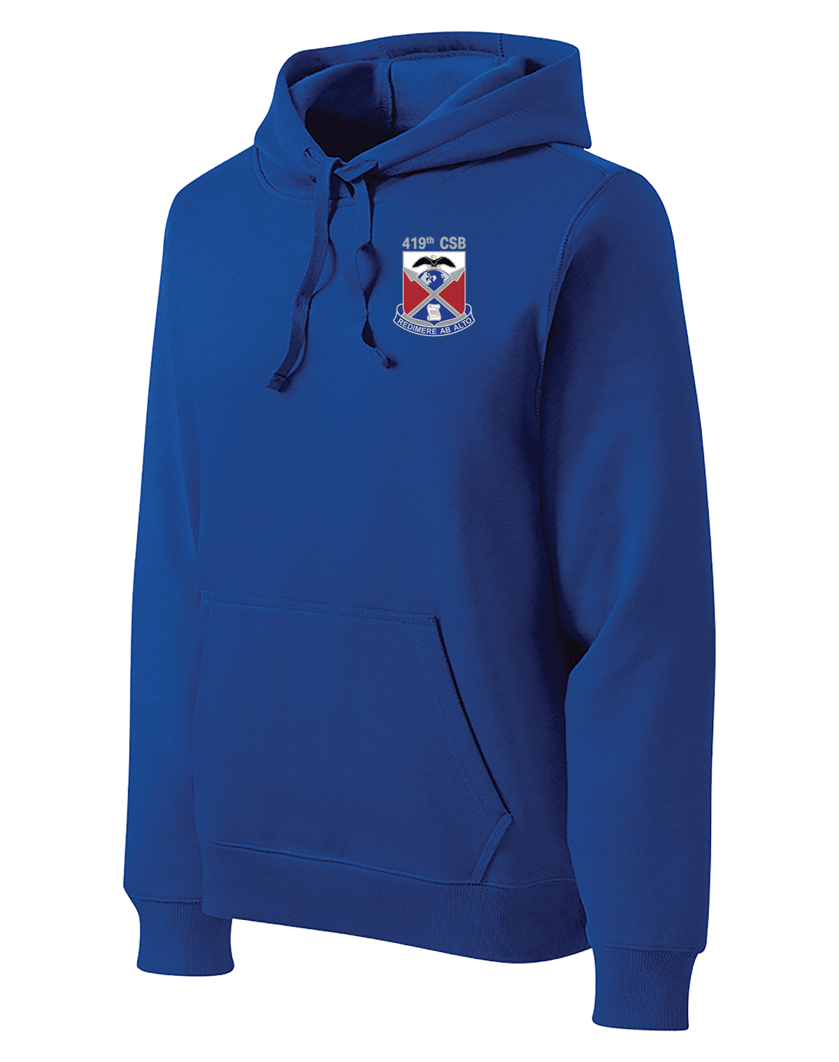 419th CSB Poly/Cotton Blend Hoodie