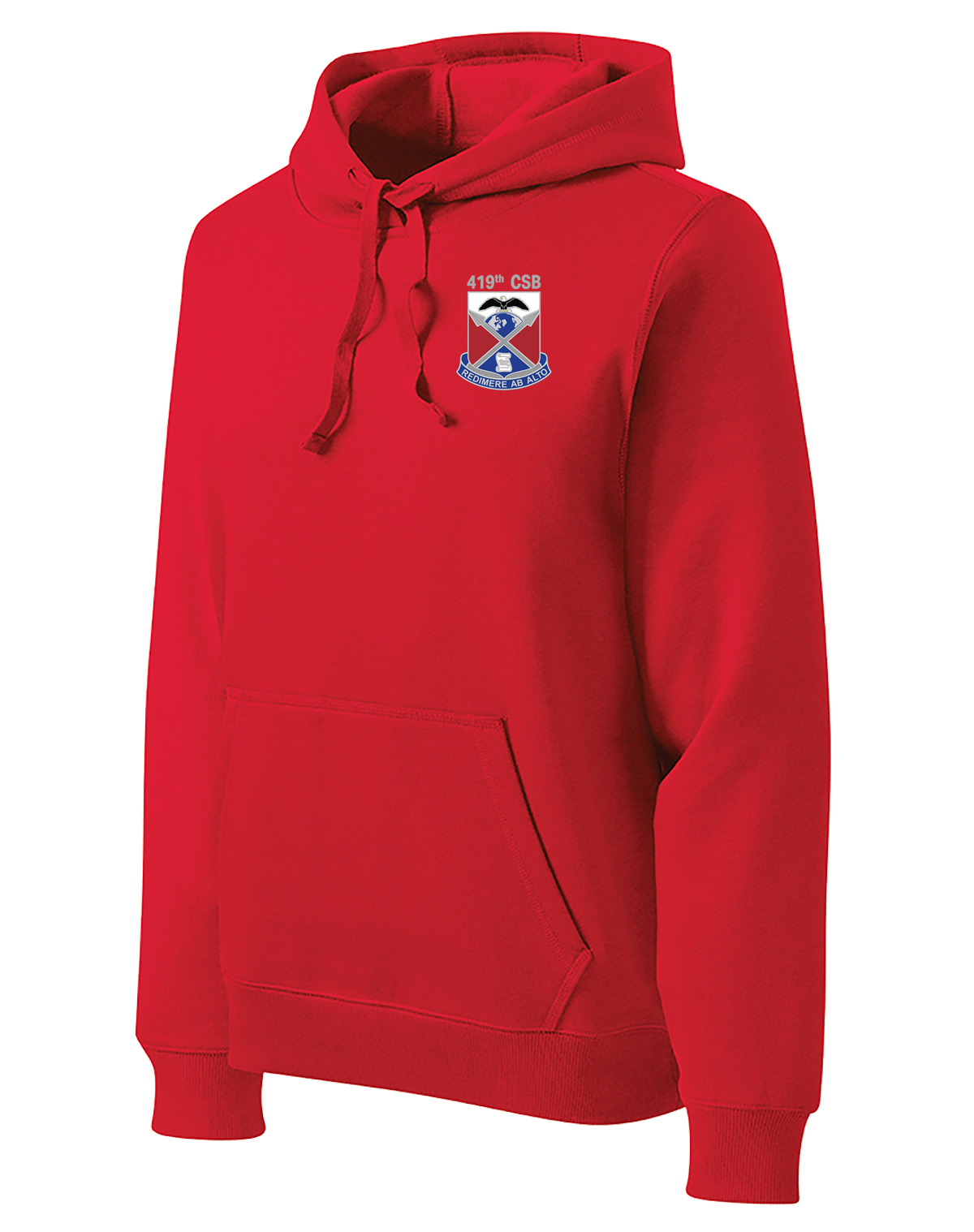 419th CSB Poly/Cotton Blend Hoodie