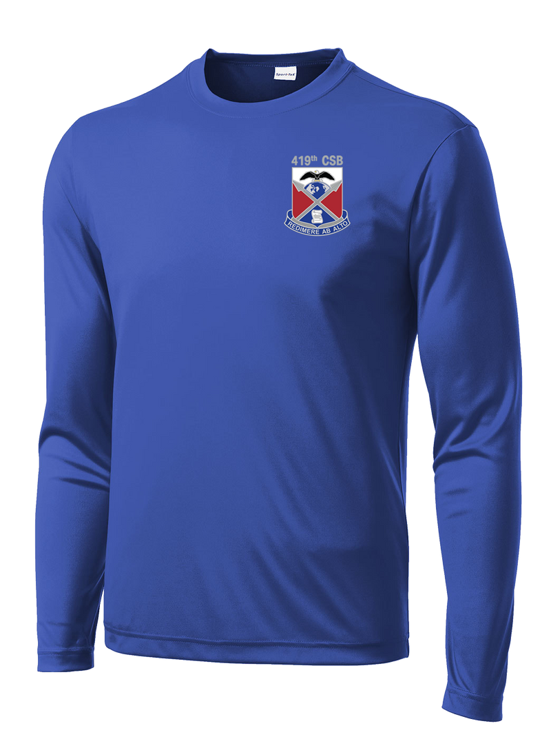 419th CSB Long Sleeve Competitor Tee