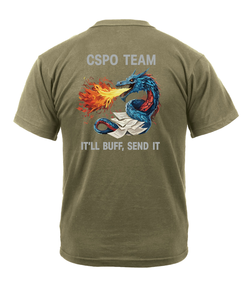 419th CSB AR 670-1 Coyote Brown T-Shirt