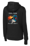 419th CSB Ladies Poly/Cotton Blend Hoodie