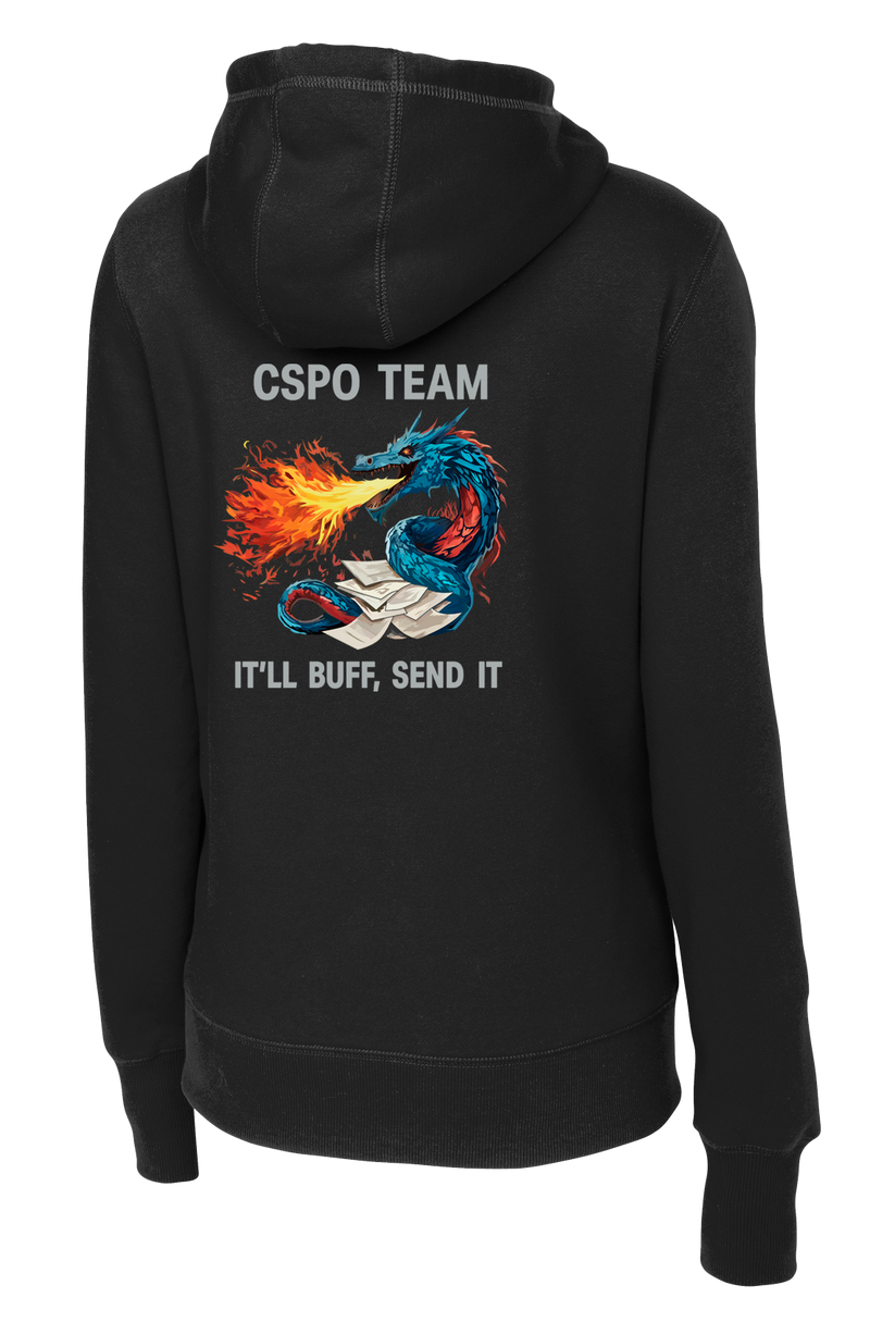 419th CSB Ladies Poly/Cotton Blend Hoodie