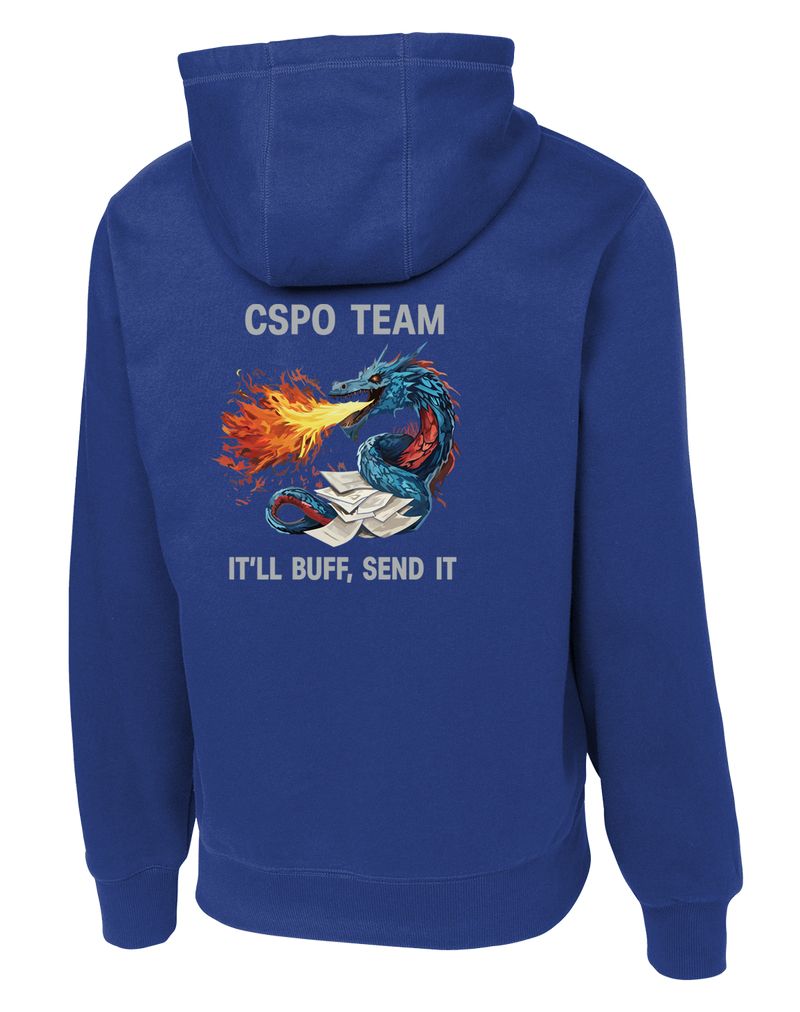 419th CSB Poly/Cotton Blend Hoodie