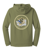 448th Civil Affairs Battalion Fleece Hooded Pullover