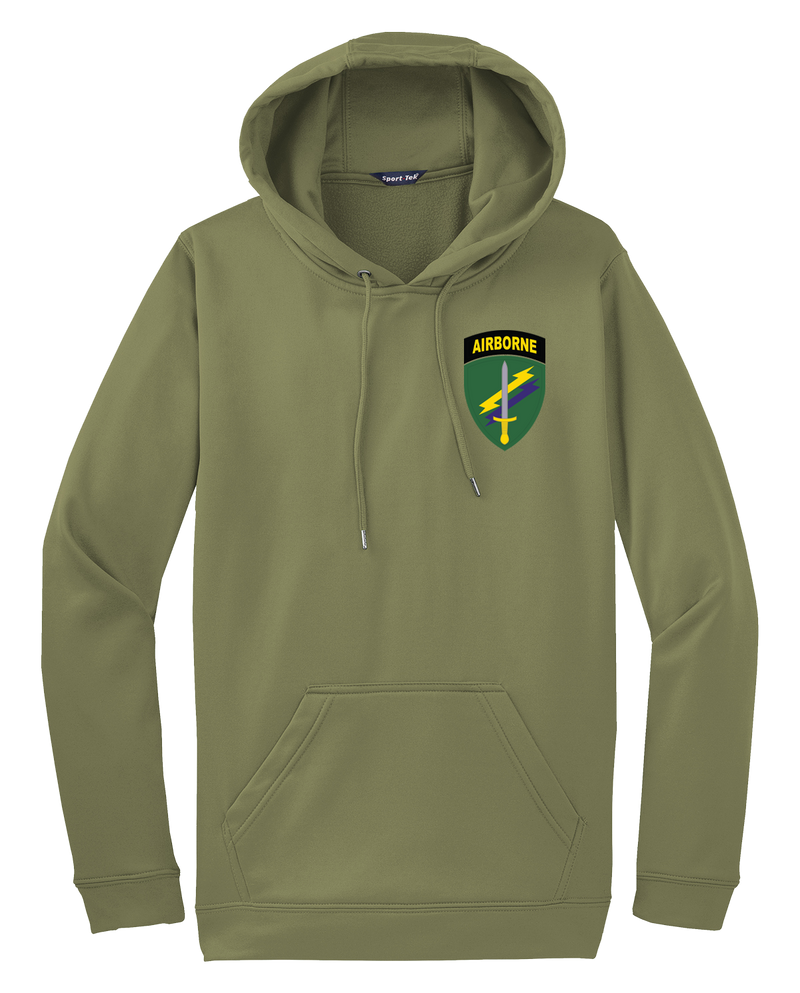 448th Civil Affairs Battalion Fleece Hooded Pullover