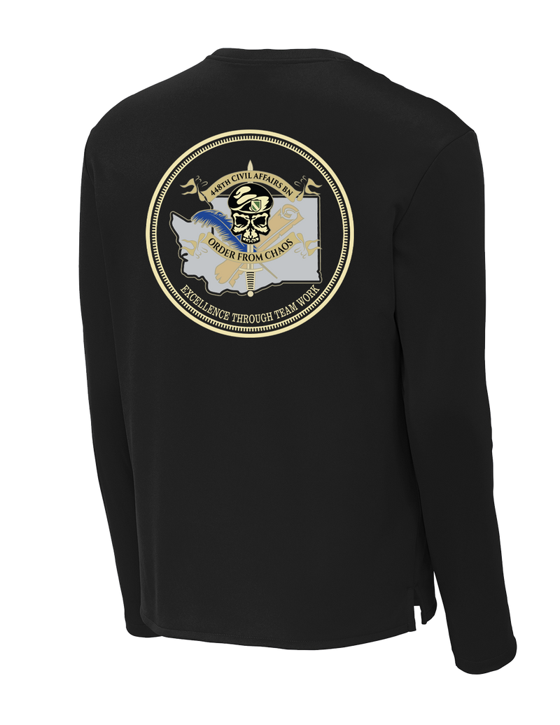 448th Civil Affairs Battalion Fleece Pullover Crew