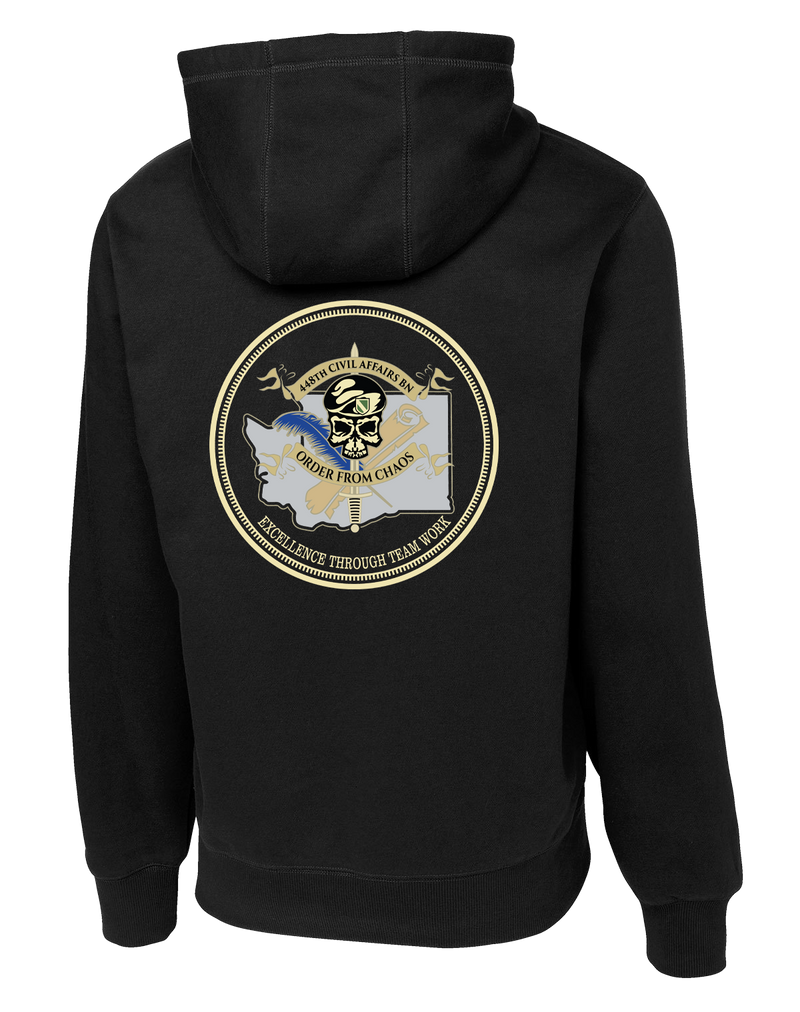 448th Civil Affairs Battalion Poly/Cotton Blend Hoodie