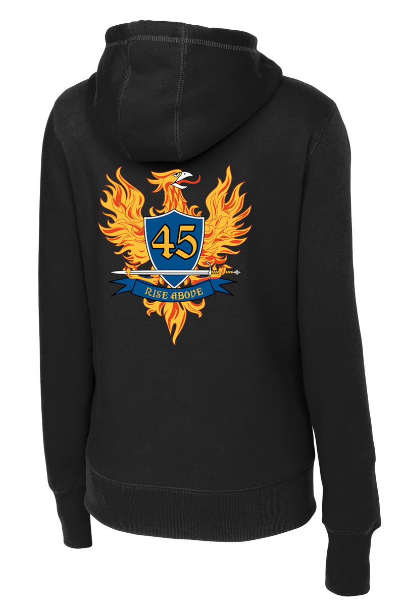 45th CBRN Company Ladies Poly/Cotton Blend Hoodie