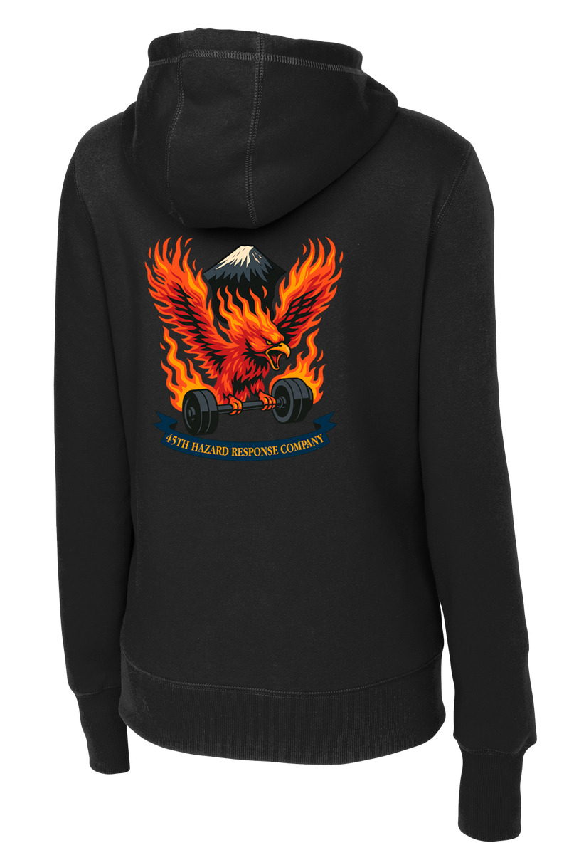 45th CBRN Company Ladies Poly/Cotton Blend Hoodie