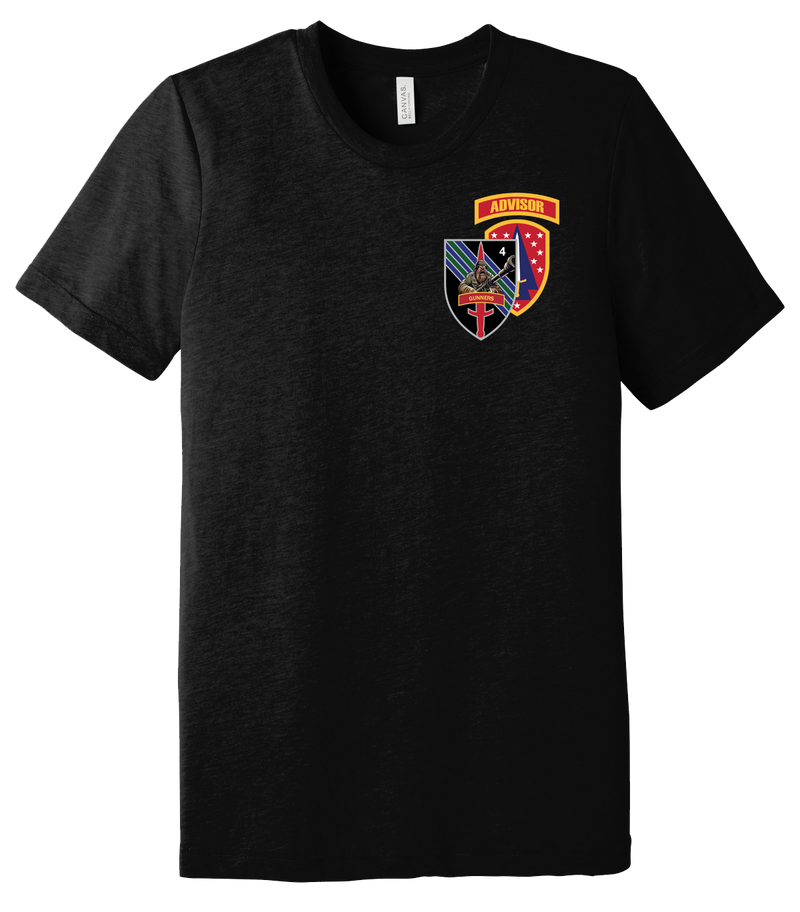 4th BN 5th SFAB Adult Tri-Blend Tee