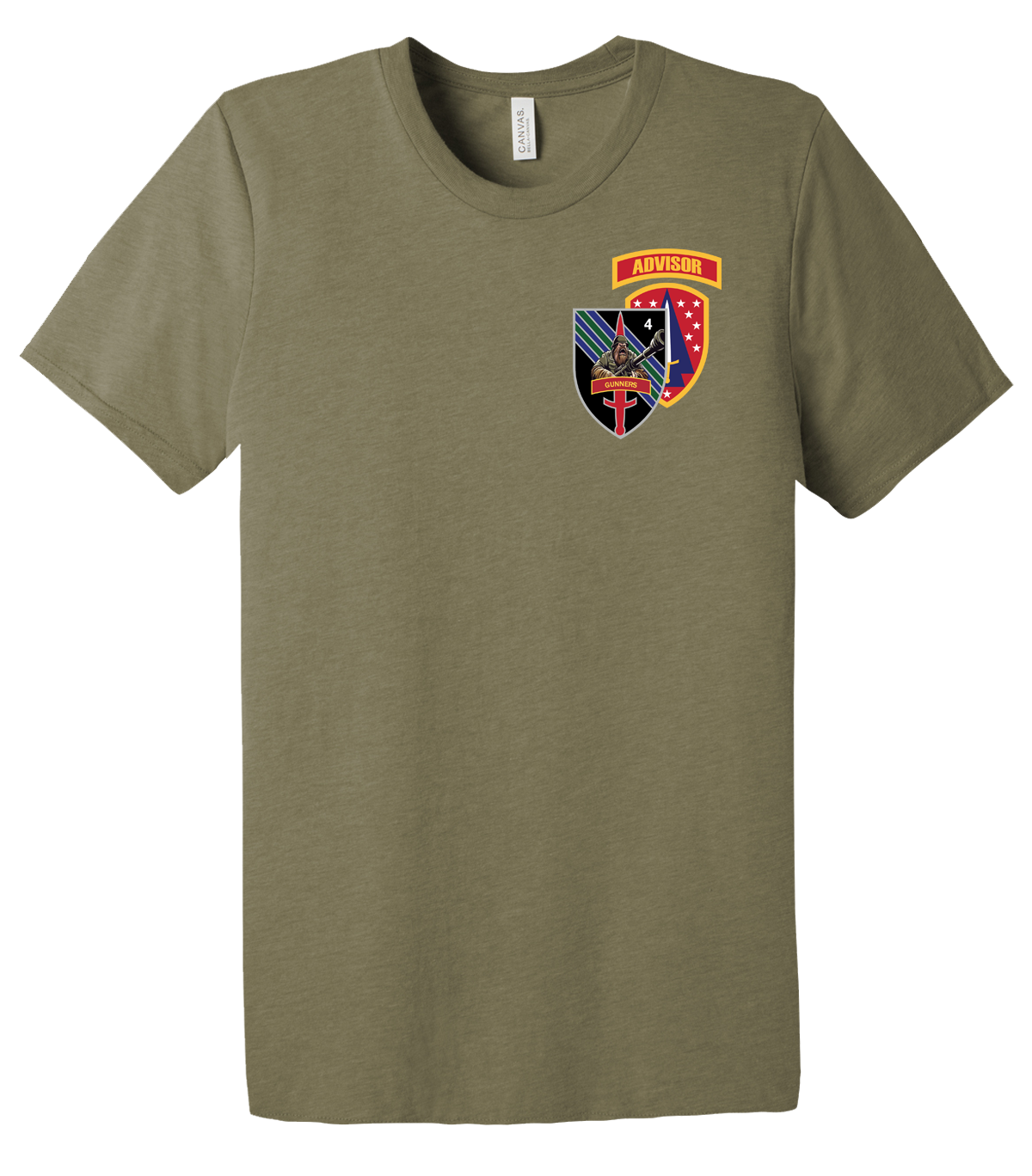 4th BN 5th SFAB Adult Tri-Blend Tee