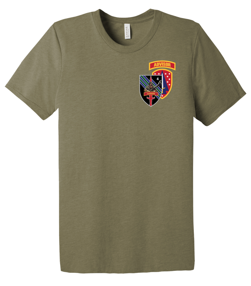4th BN 5th SFAB Adult Tri-Blend Tee