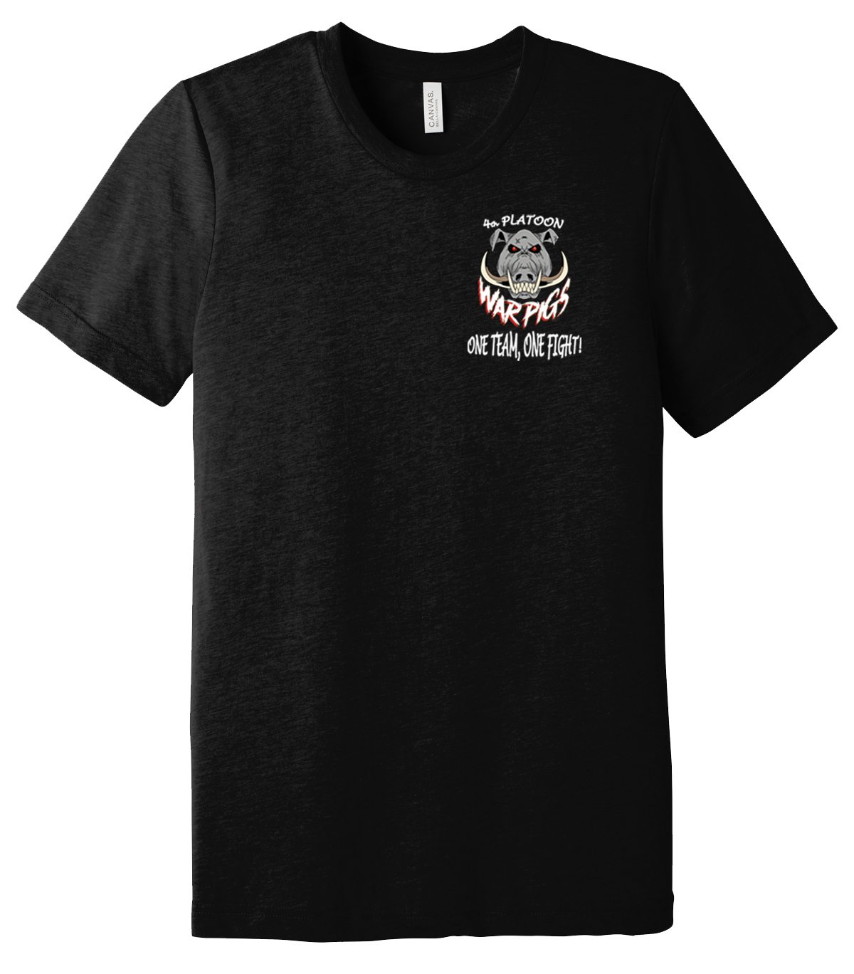 4th PLT 539th CTC(L) Unisex Triblend Short Sleeve Tee - NOT 670-1 APPROVED