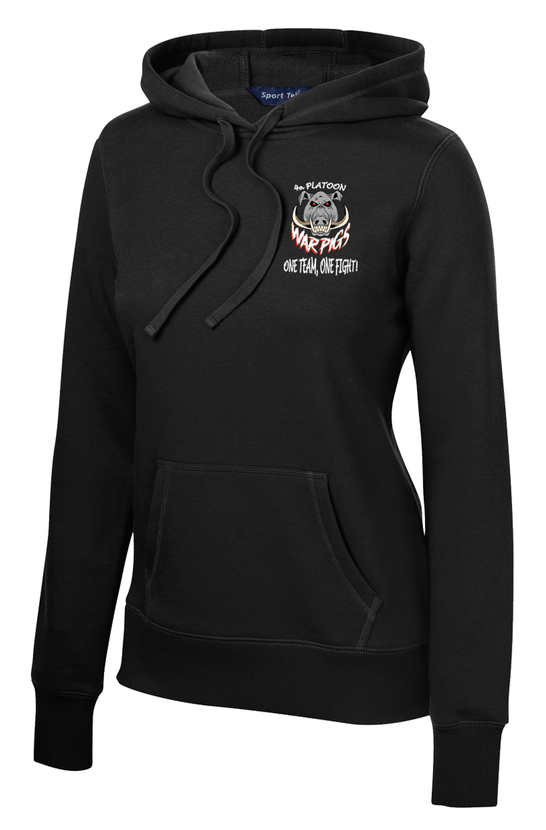 4th PLT 539th CTC(L) Ladies Poly/Cotton Blend Hoodie - PT APPROVED