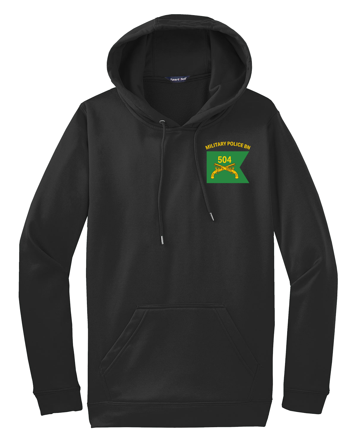 504th MP BN Fleece Hooded Pullover