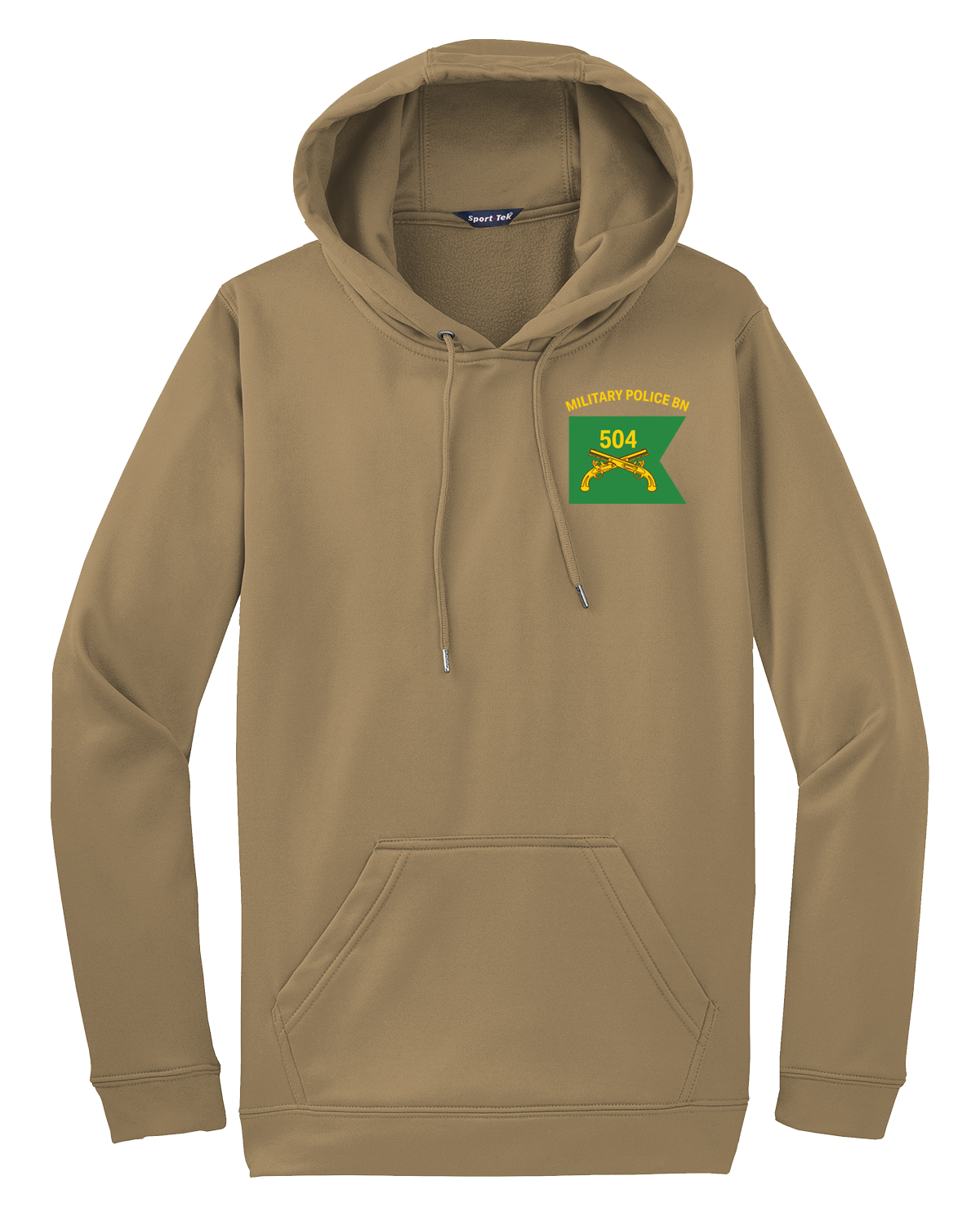 504th MP BN Fleece Hooded Pullover