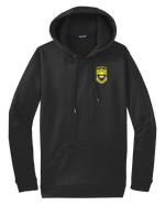 508th MP BN Fleece Hooded Pullover with CUSTOS on the Left Sleeve