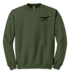 513th TC Blend Crewneck Sweatshirt Military Green Roadrunner