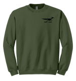 513th TC Blend Crewneck Sweatshirt Military Green Roadrunner