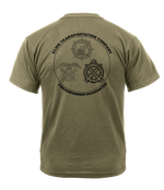 513th TC Davis' Design AR 670-1 Coyote Brown T-Shirt