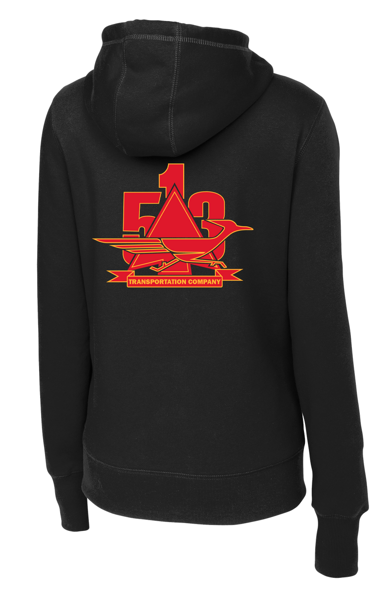 513th TC Ladies Poly/Cotton Blend Hoodie