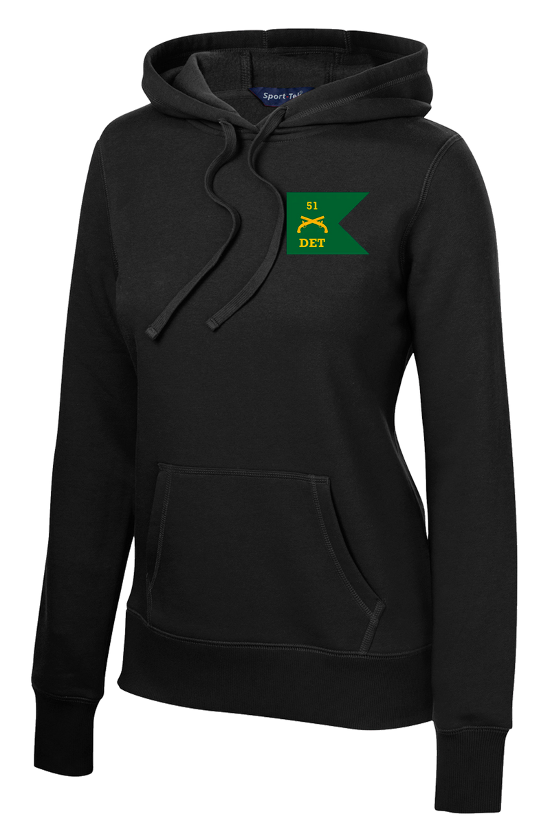 51st MP DET Ladies Poly/Cotton Blend Hoodie