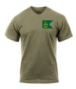 51st MP DET AR 670-1 Coyote Brown T-Shirt