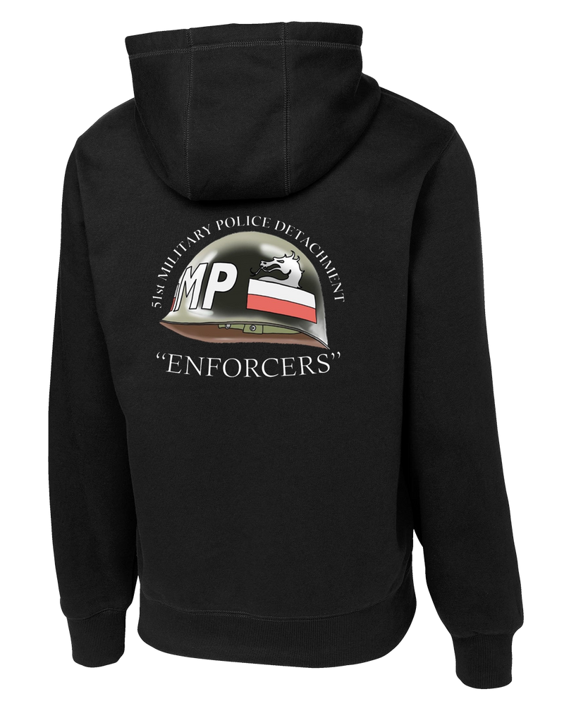 51st MP DET Poly/Cotton Blend Hoodie