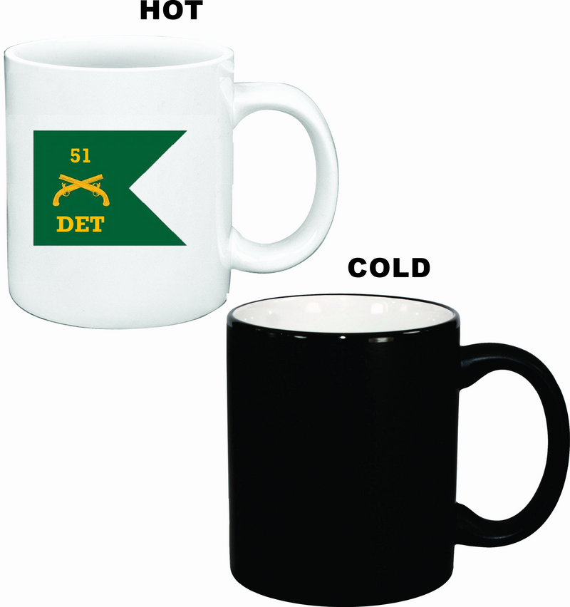 51st MP DET Logo Appearing Coffee Mug with Two Designs