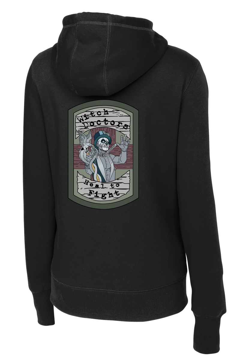 520th MCAS Ladies Poly/Cotton Blend Hoodie