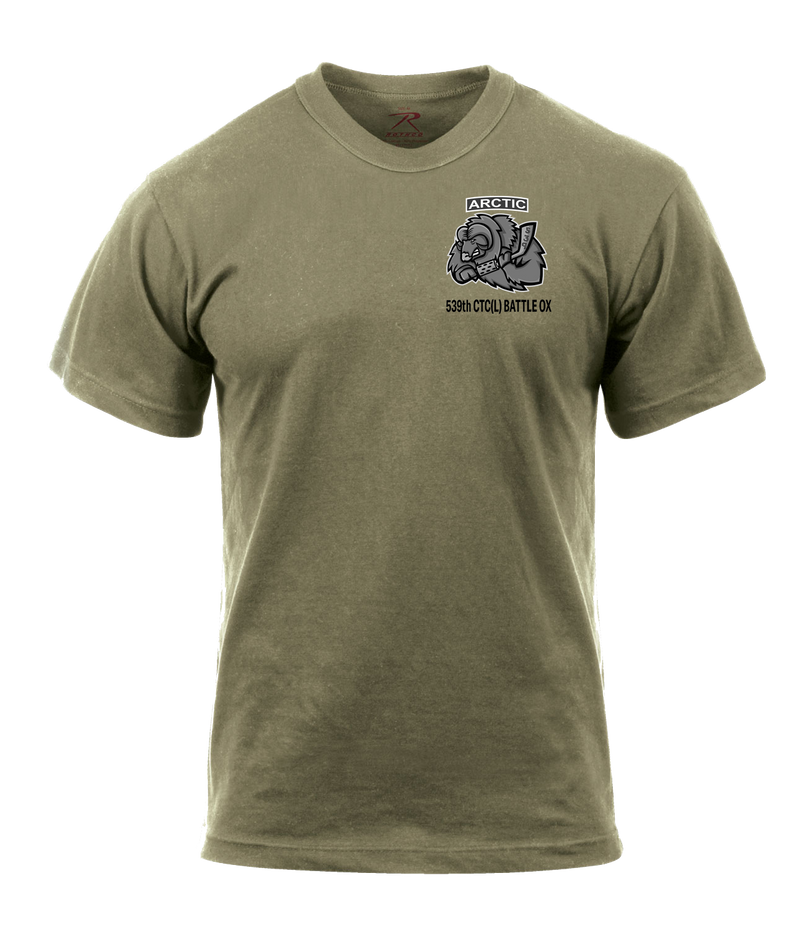 3rd PLT 539th CTC(L) AR 670-1 Coyote Brown T-Shirt