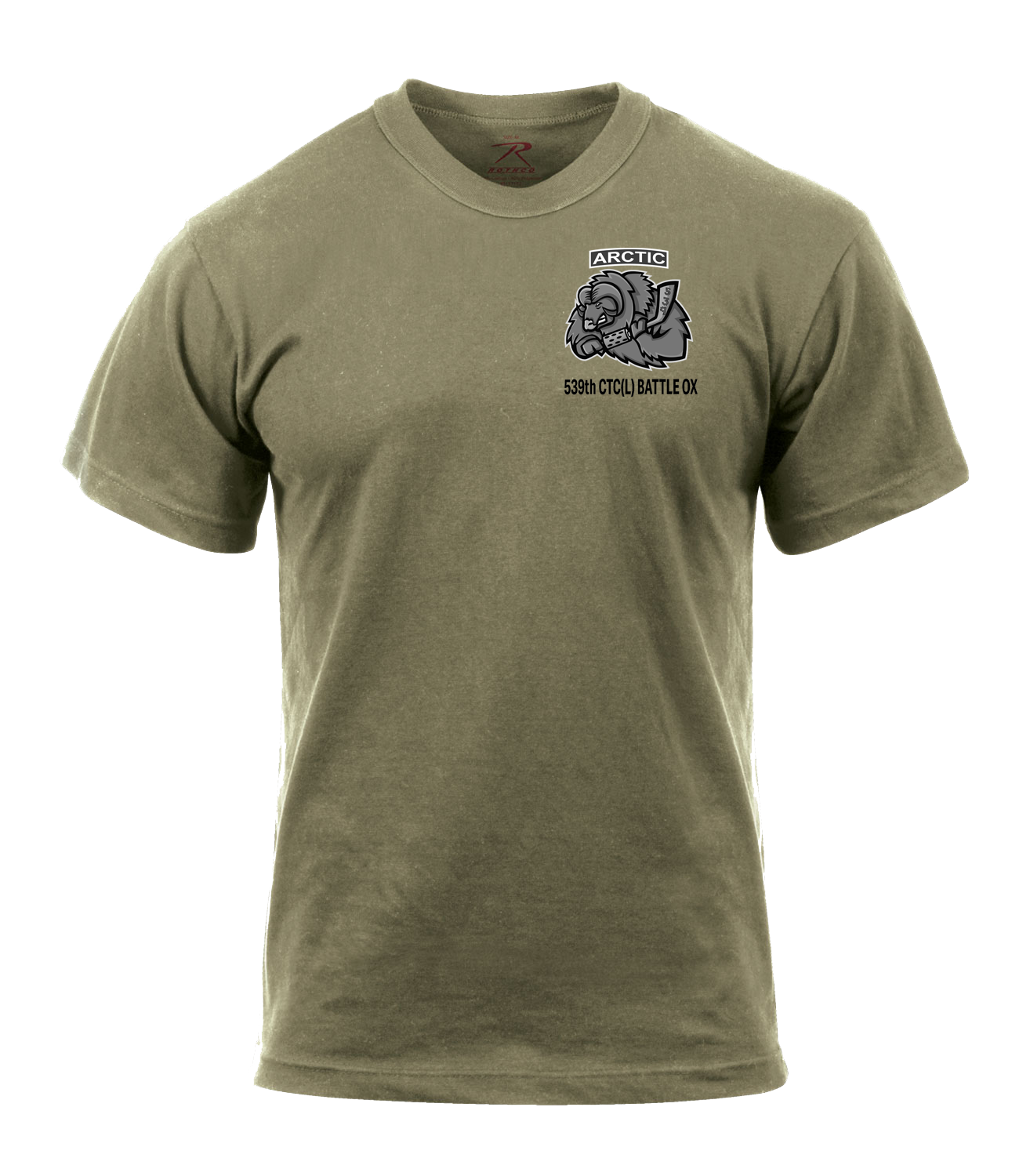 4th PLT 539th CTC(L) AR 670-1 Coyote Brown T-Shirt