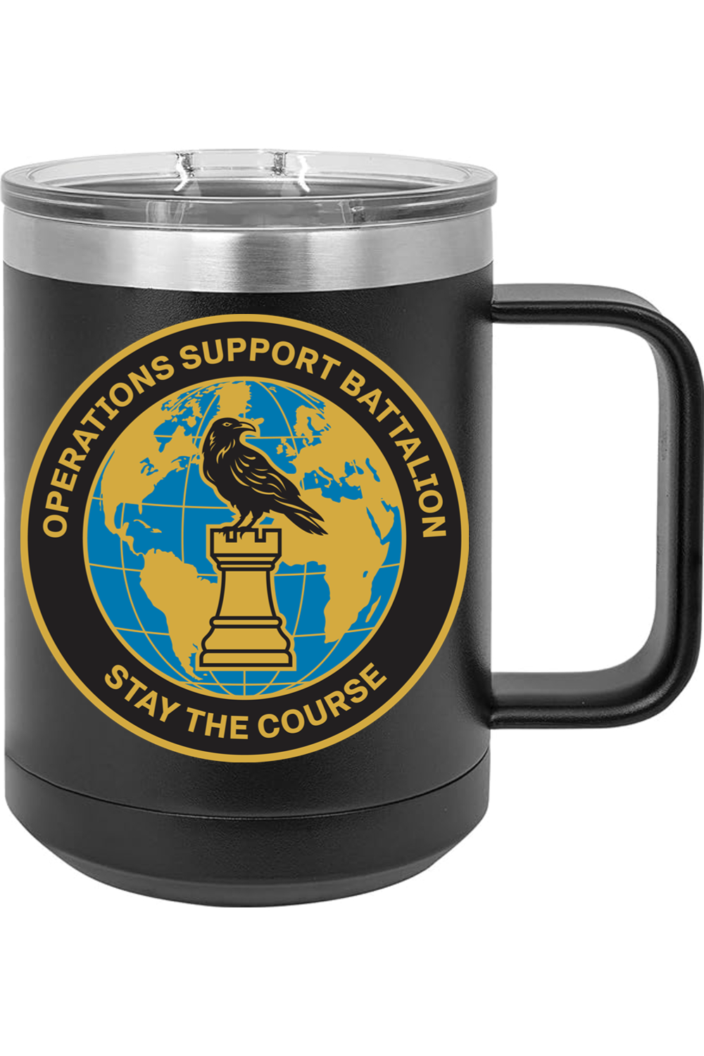 OSB 15oz Insulated Coffee Mug with Slider Lid