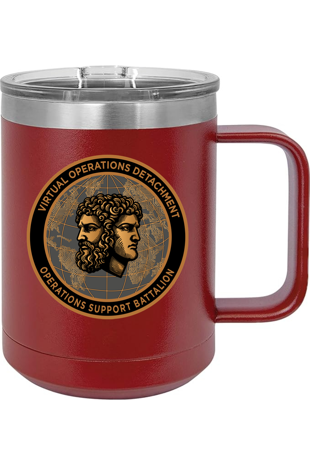 VOD 15oz Insulated Coffee Mug with Slider Lid