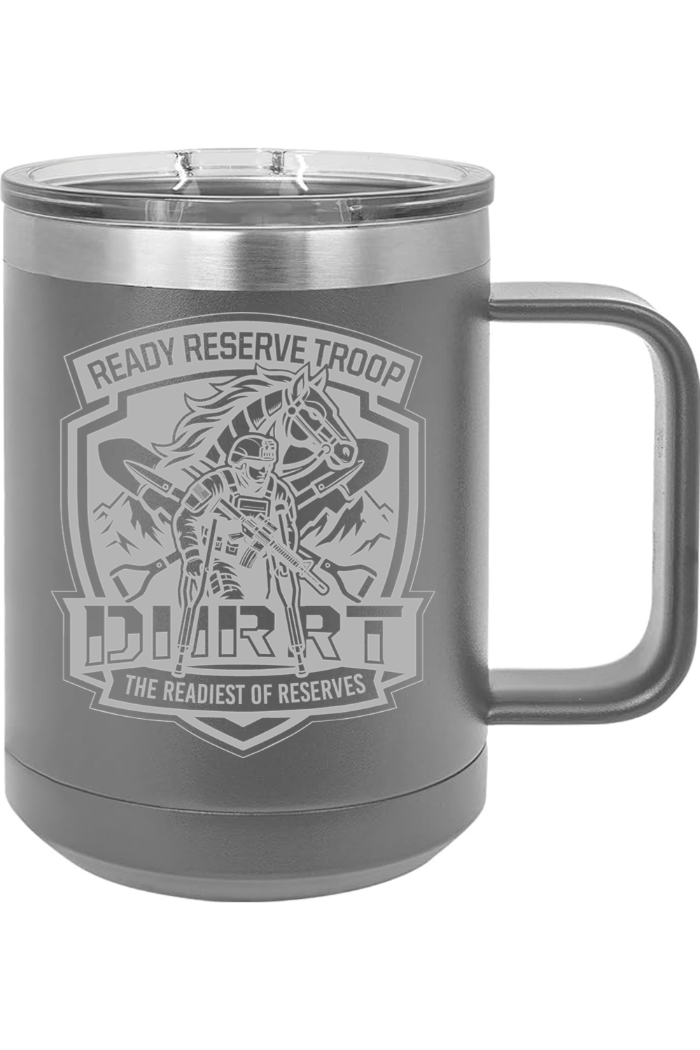 DHRRT 4-9 CAV 15oz Insulated Coffee Mug with Slider Lid