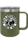 LCLS HIMARS 15oz Insulated Coffee Mug with Slider Lid