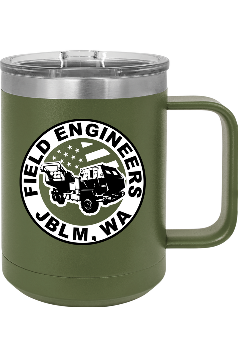LCLS HIMARS 15oz Insulated Coffee Mug with Slider Lid