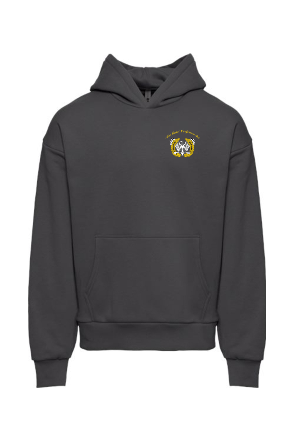 Warrant Officer Eagle Next Level Heavyweight Fleece Hoodie - Just Front Left Chest Design