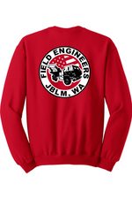 LCLS HIMARS Black Left Chest Design Crewneck Sweatshirt
