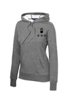 LCLS HIMARS Black Left Chest Design Ladies Pullover Hooded Sweatshirt