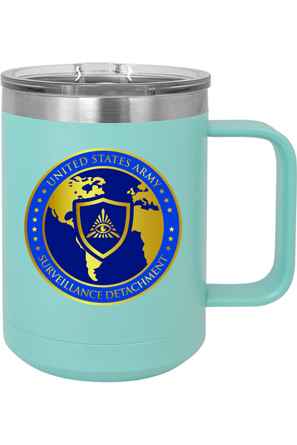 ASD 15oz Insulated Coffee Mug with Slider Lid