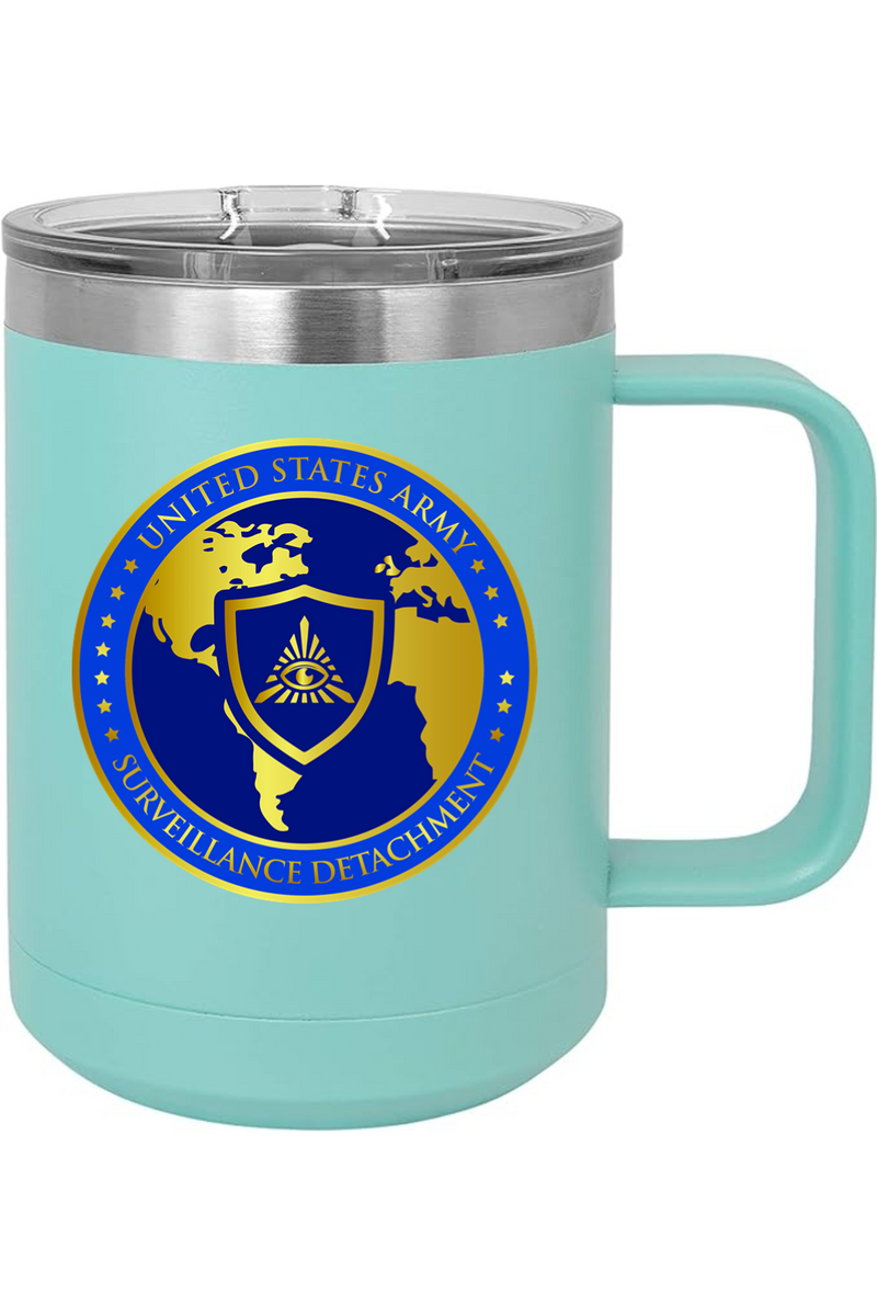 ASD 15oz Insulated Coffee Mug with Slider Lid