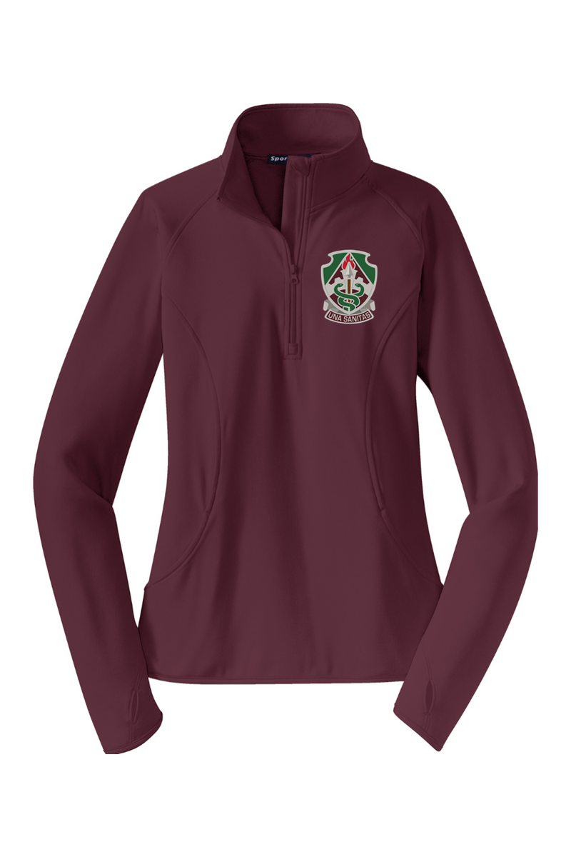 HHC DCPH-A Ladies Stretch 1/2-Zip Pullover