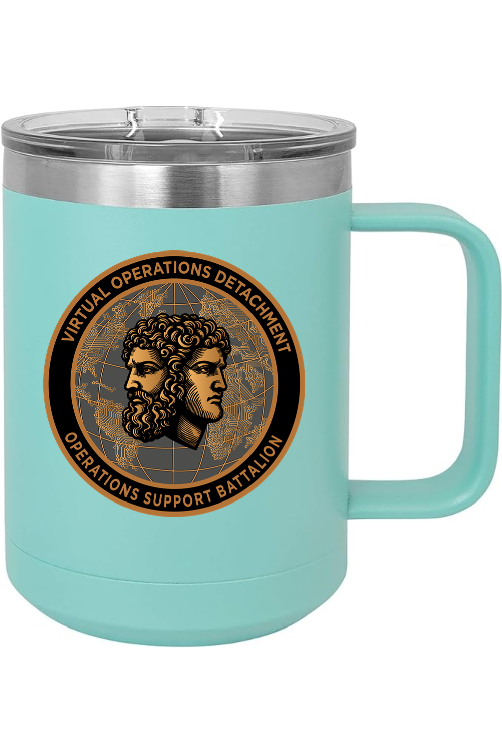 VOD 15oz Insulated Coffee Mug with Slider Lid