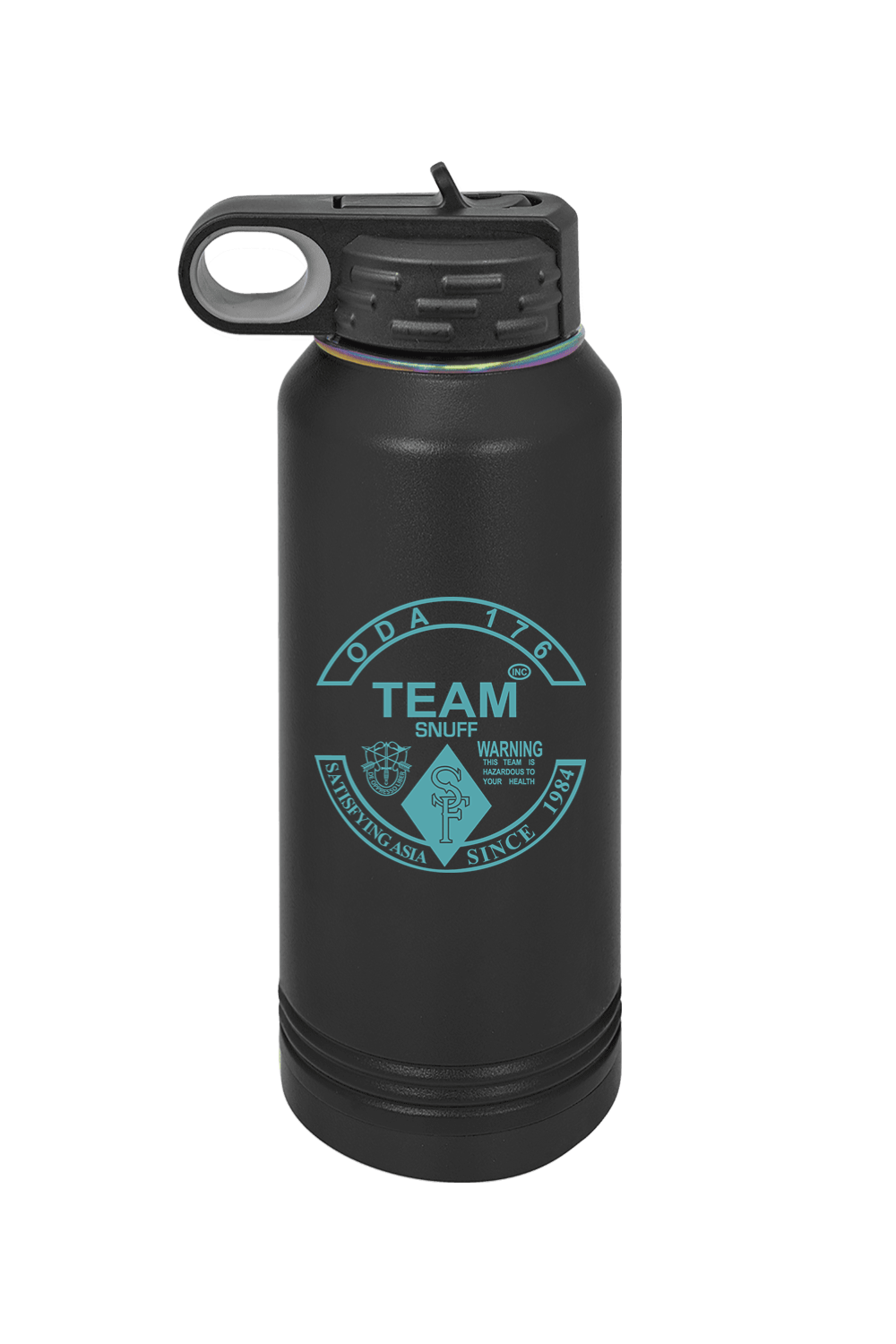 ODA 176 Team Snuff 32 oz. ION-Plated Water Bottle