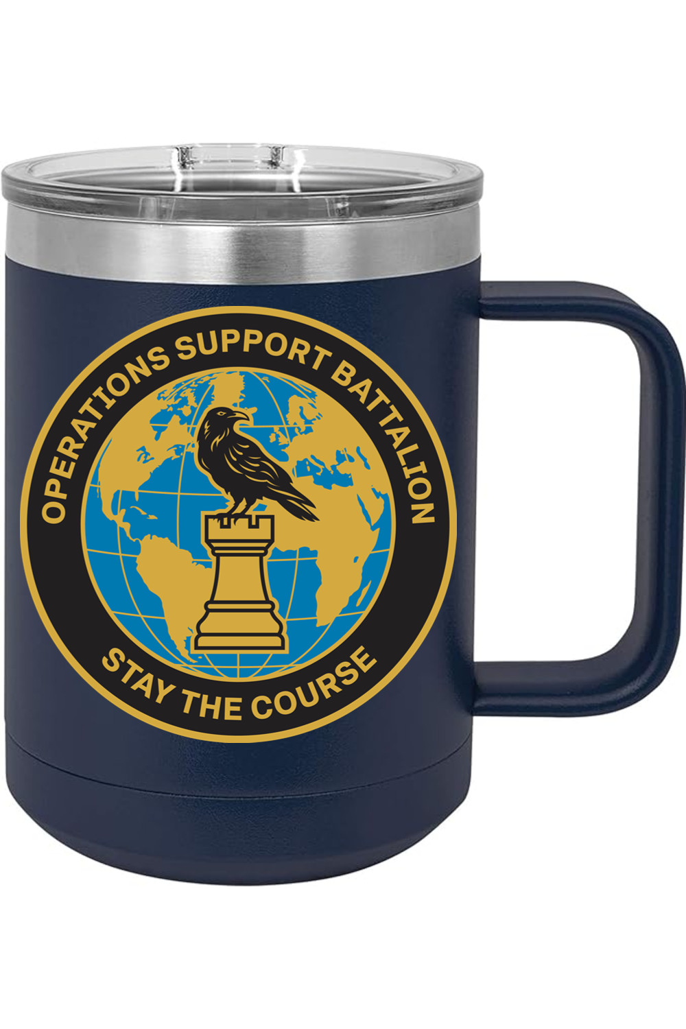 OSB 15oz Insulated Coffee Mug with Slider Lid