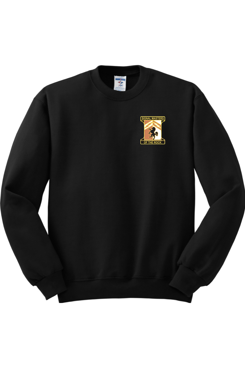 114th Signal Battalion Crewneck Sweatshirt front & back design