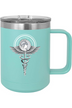 US Army Medical CoE 15oz Insulated Coffee Mug with Slider Lid
