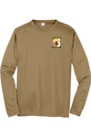 114th Signal Battalion Long Sleeve Competitor Tee just DUI front design
