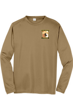 114th Signal Battalion Long Sleeve Competitor Tee just DUI front design